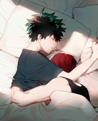 Todoroki And Deku Ship Kissing